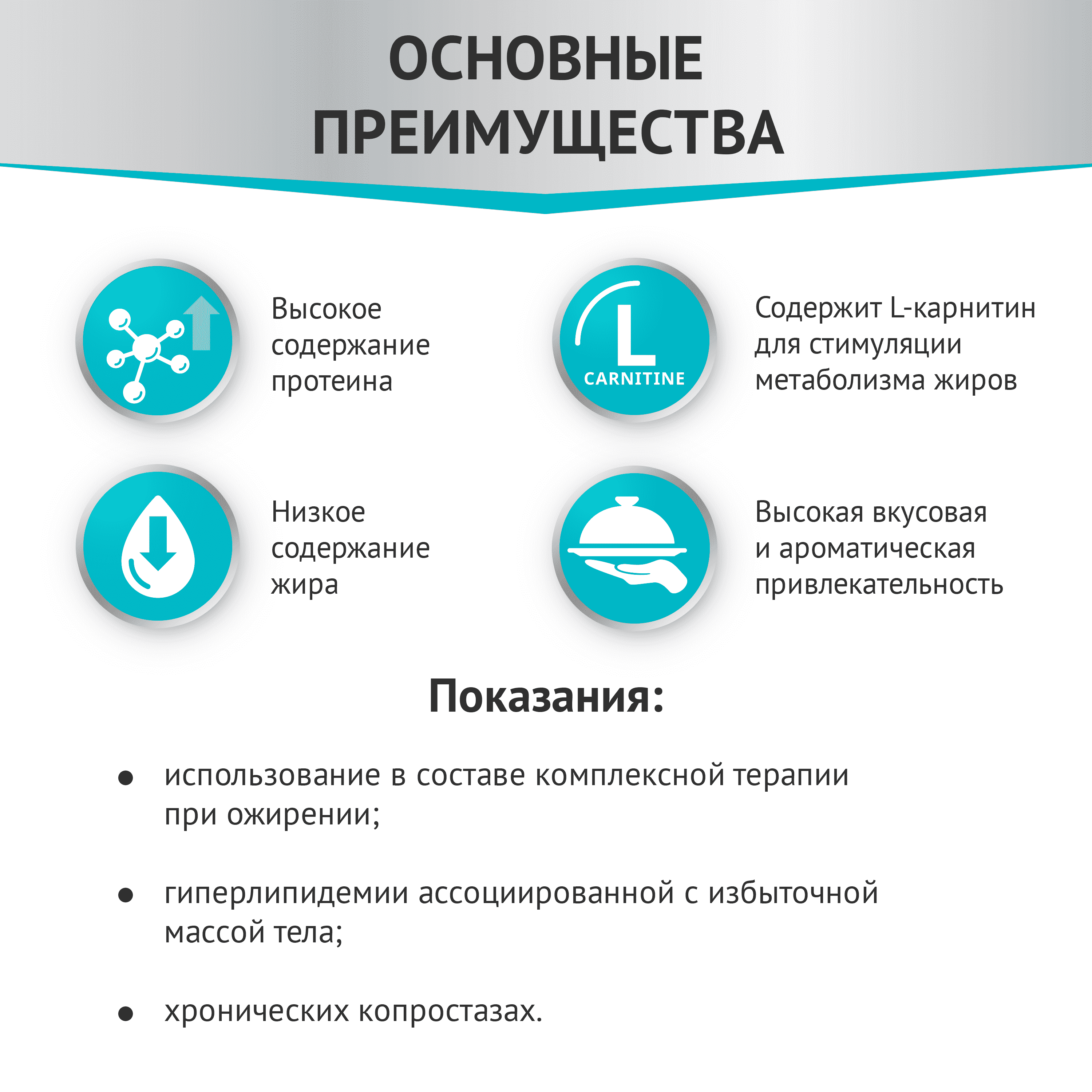 Корм для кошек МИРАТОРГ Expert при избыточном весе и ожирении сух.