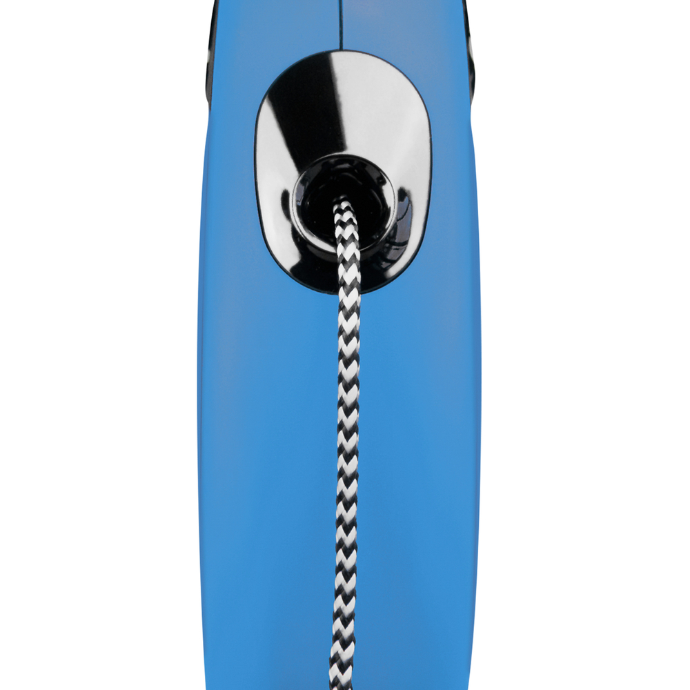 Рулетка для собак FLEXI Classic Long M (до 20кг) трос 8м синяя