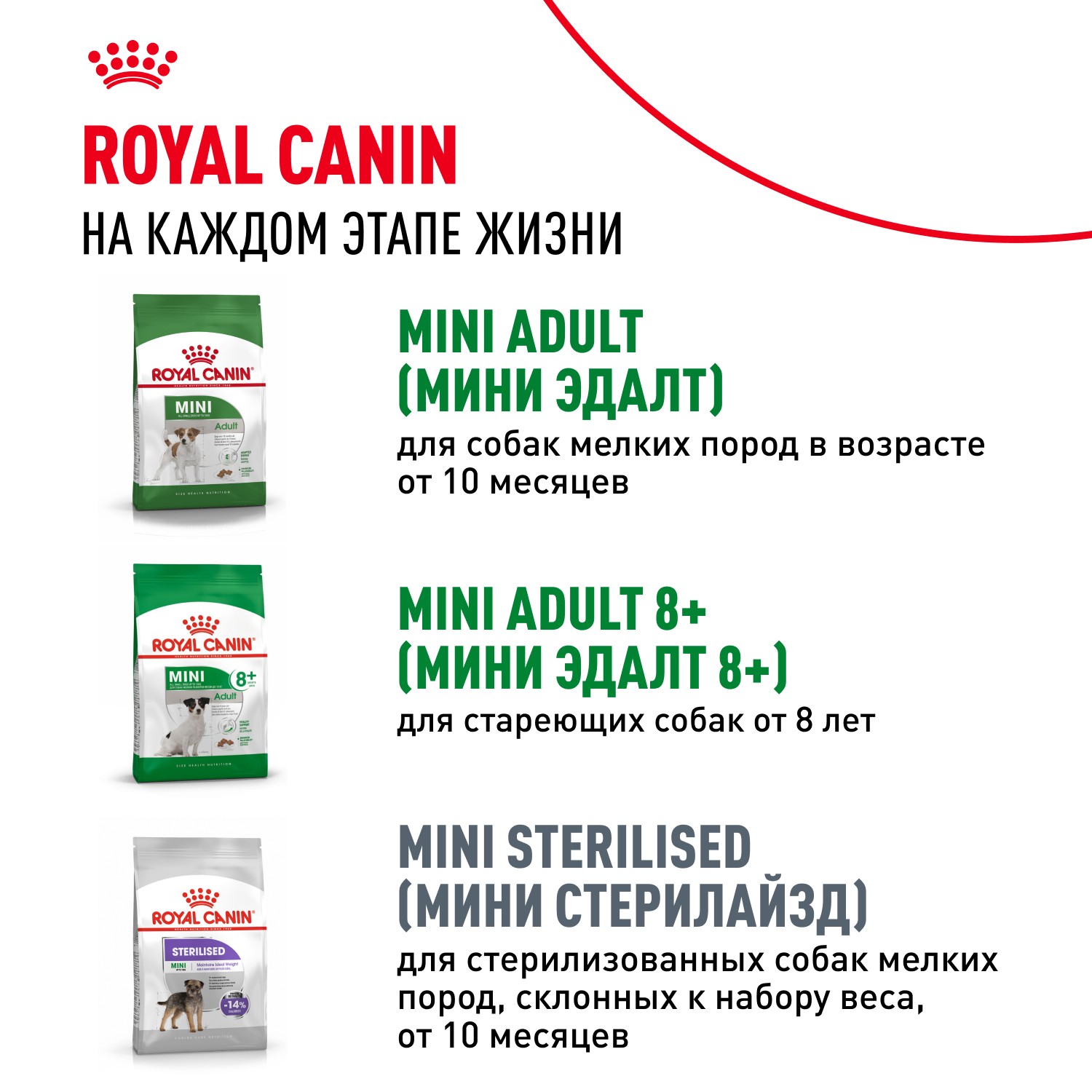 Корм для щенков ROYAL CANIN Mini для мелких пород до 10 месяцев, кусочки в соусе пауч