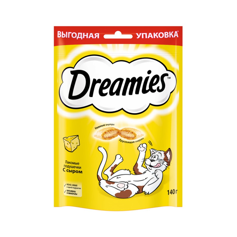 Лакомство для кошек DREAMIES с сыром