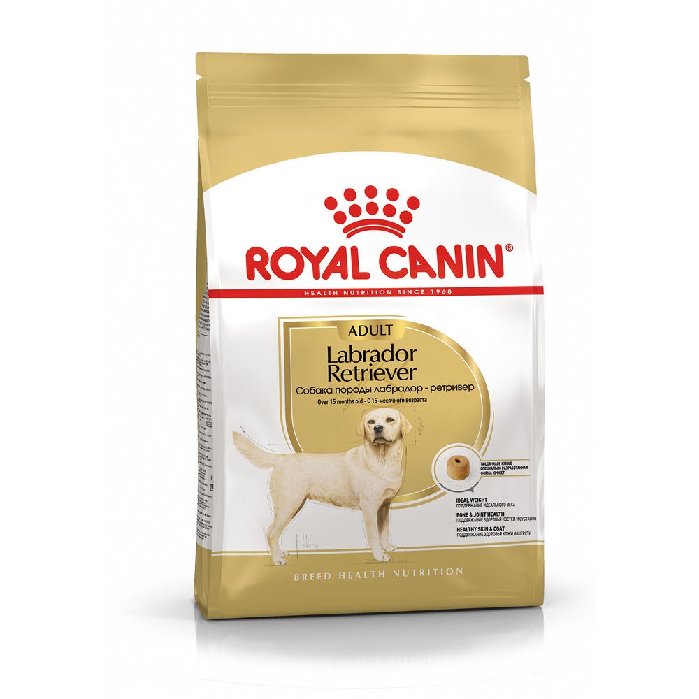 Корм для собак ROYAL CANIN Labrador Retriever 30 для породы Лабрадор старше 15 месяцев сух.