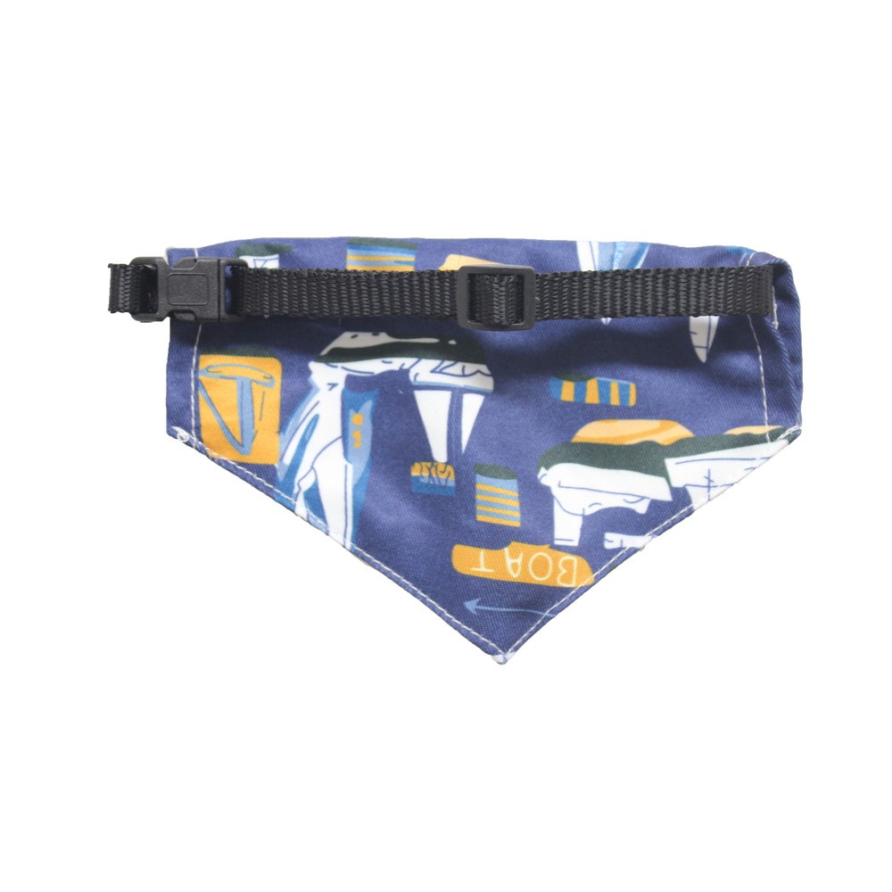 Платок для собак FOXIE Boat разноцветный 30-51см