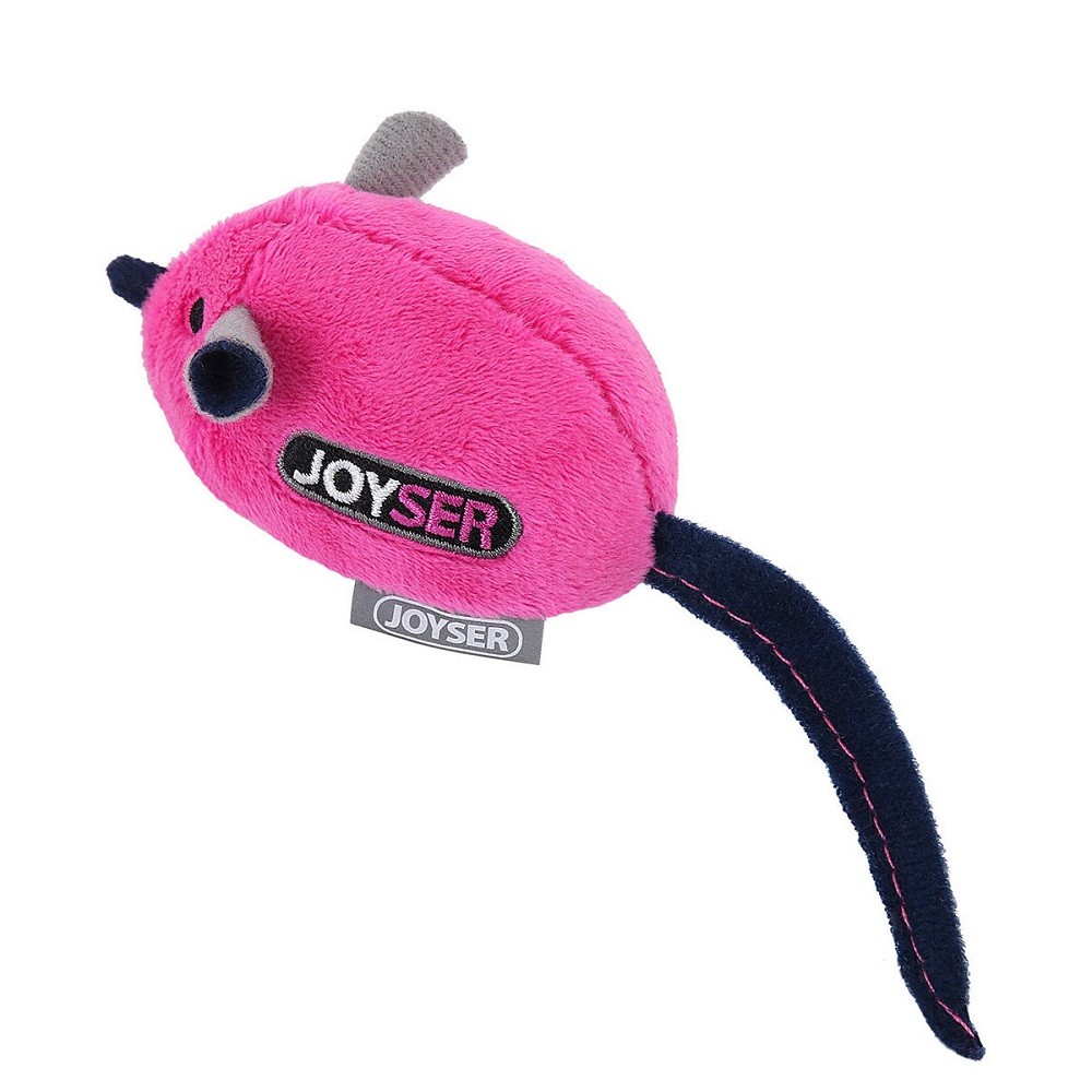 Игрушка для кошек JOYSER Cat Motion Мышка со звуковым чипом розовая 16см