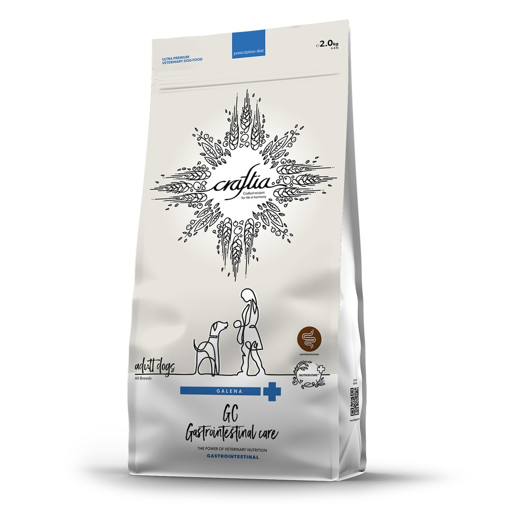 Корм для собак CRAFTIA Galena Dog Gastrointestinal Care при заболеваниях ЖКТ сух.