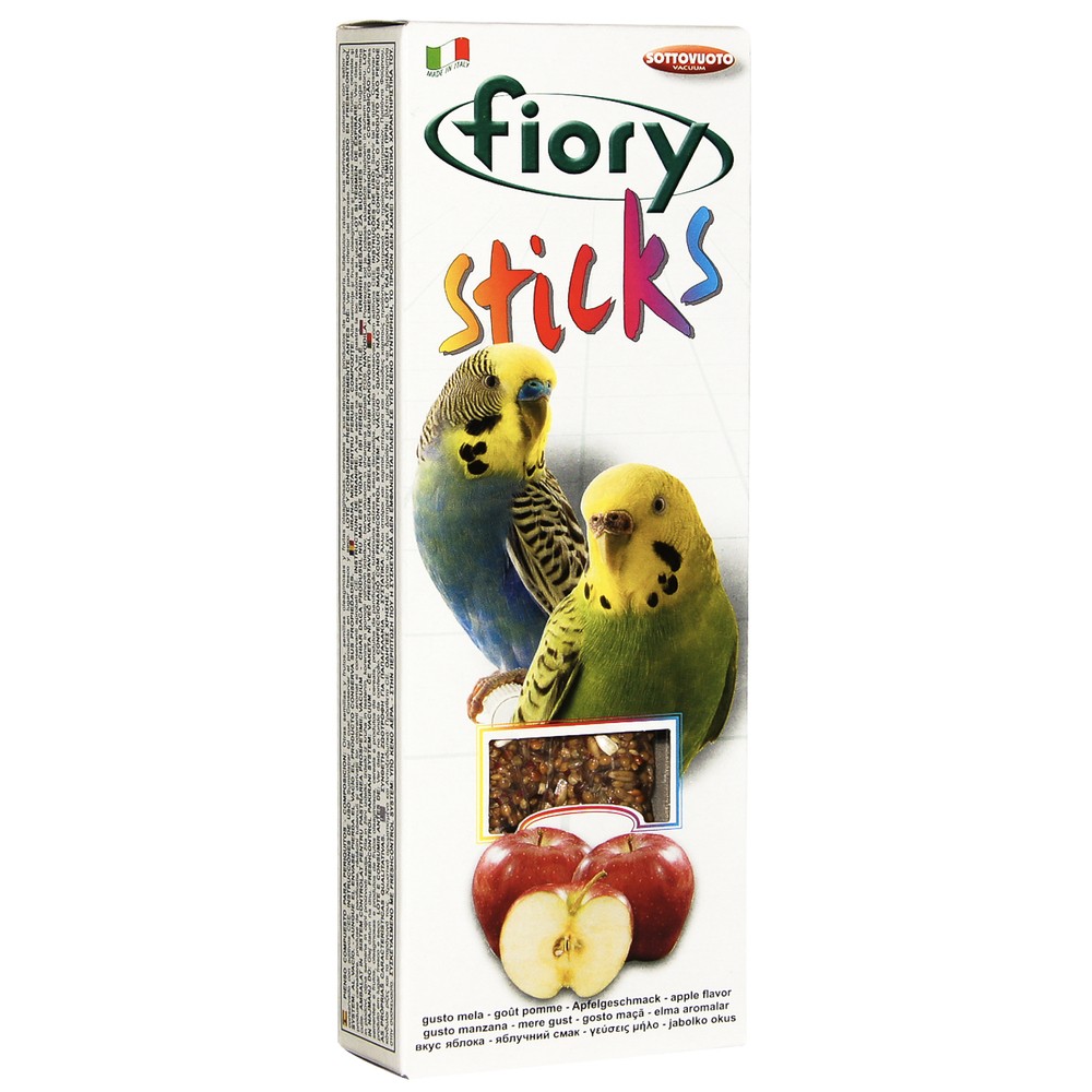 Лакомство для птиц FIORY Палочки для попугаев с яблоком