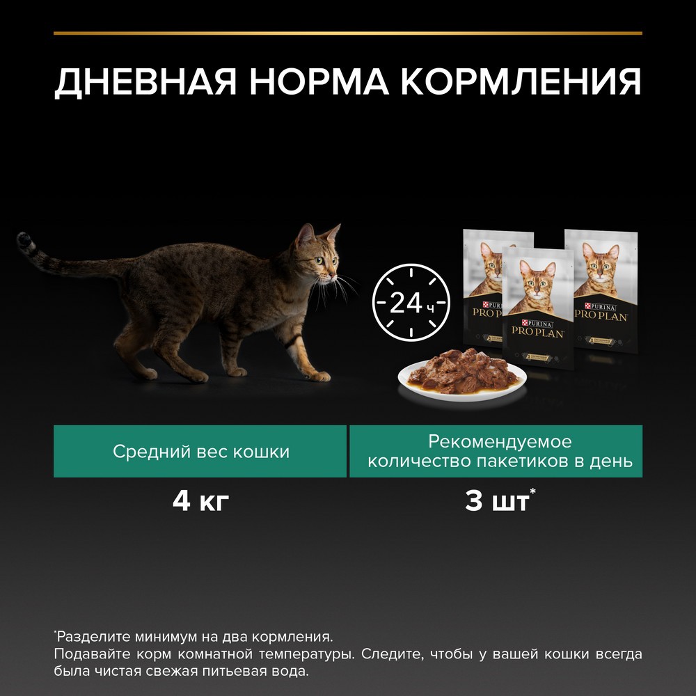 Корм для кошек PRO PLAN Maintenance индейка, утка, ягненок в желе 40x85г НАБОР