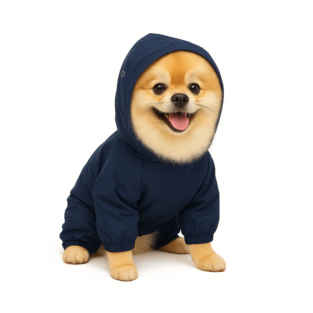 Дождевик для собак FOXIE Sport синий