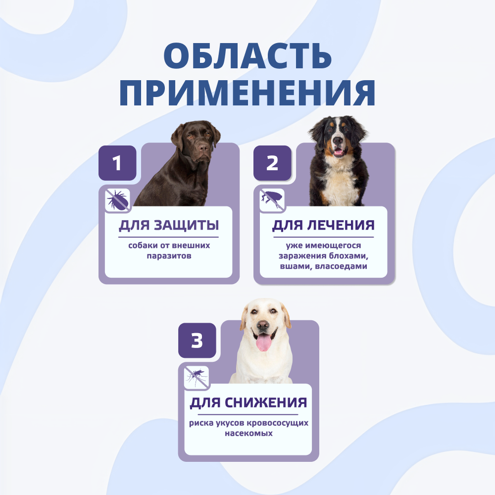 Капли для собак KRKA Атакса от иксодовых клещей, блох, вшей, власоедов (свыше 25кг) 4,0мл