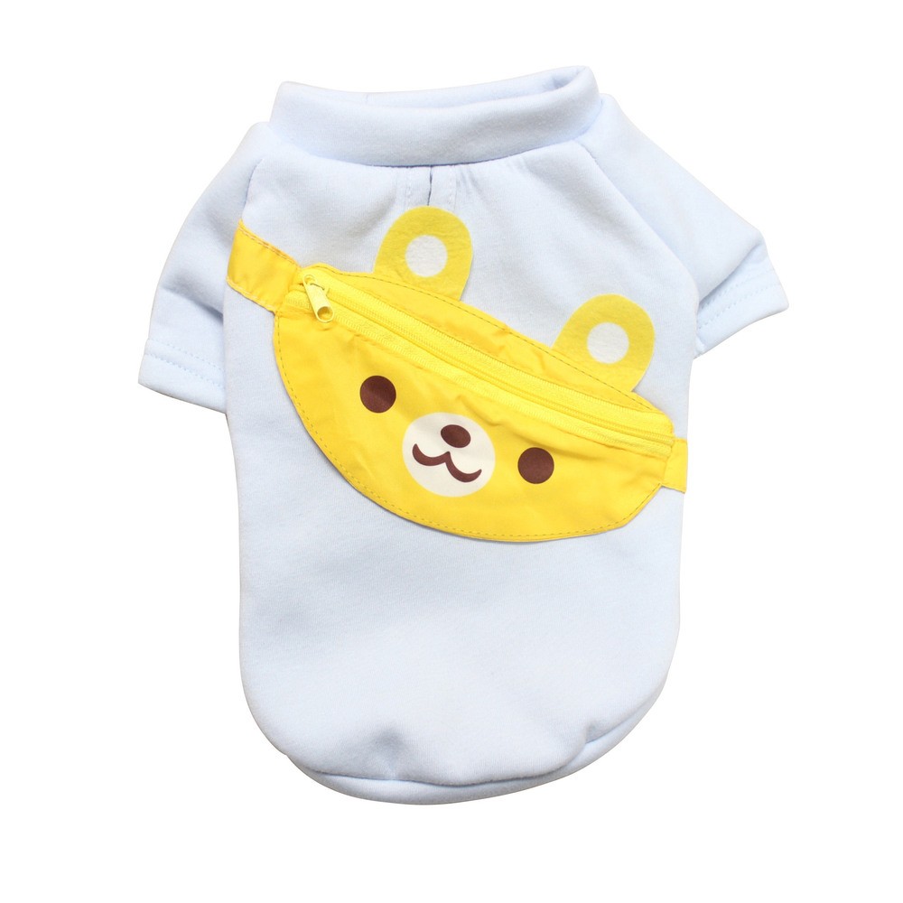 Футболка для собак FOXIE Teddy голубая
