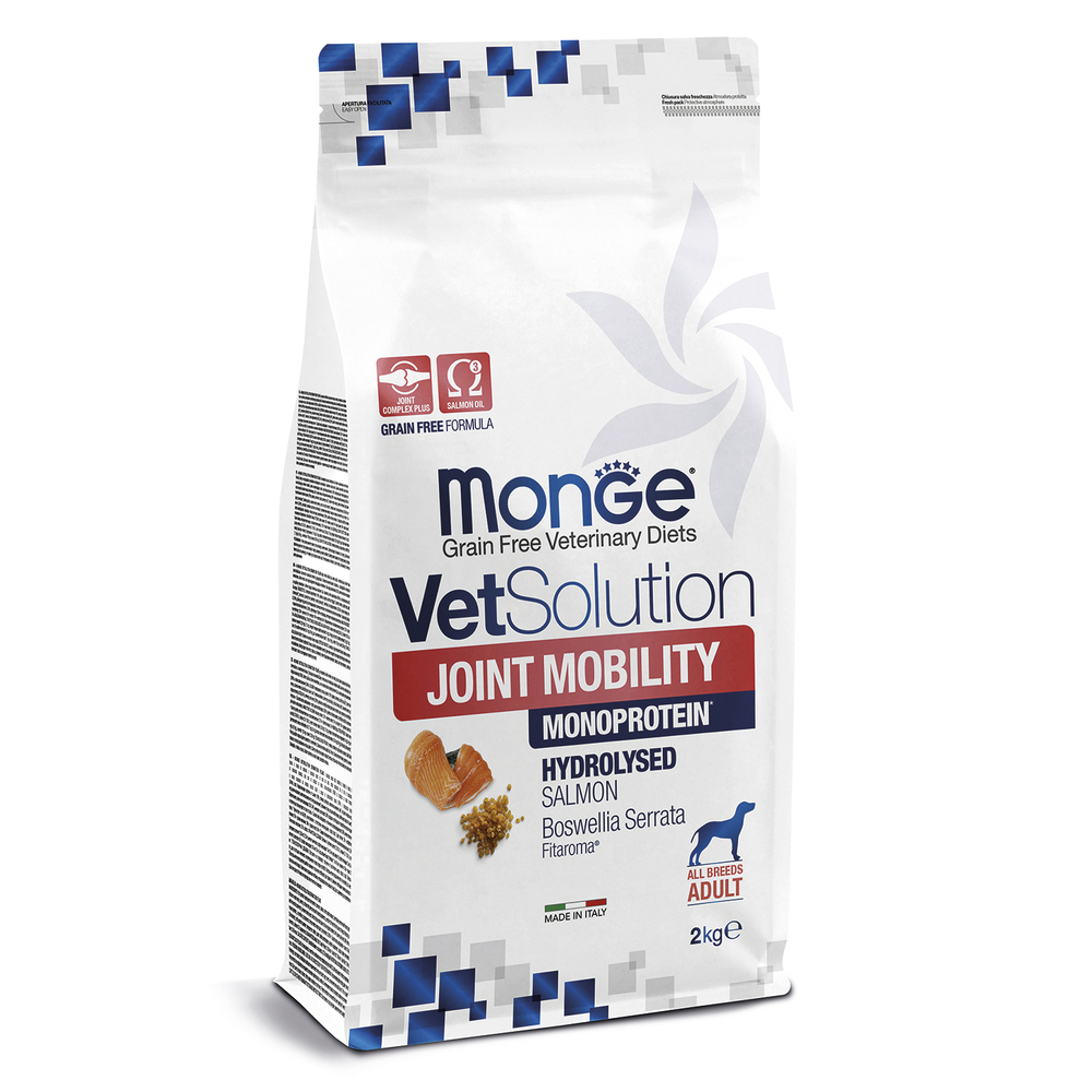 Корм для собак MONGE VetSolution Joint Mobility при заболеваниях опорно-двиг. аппарата сух.