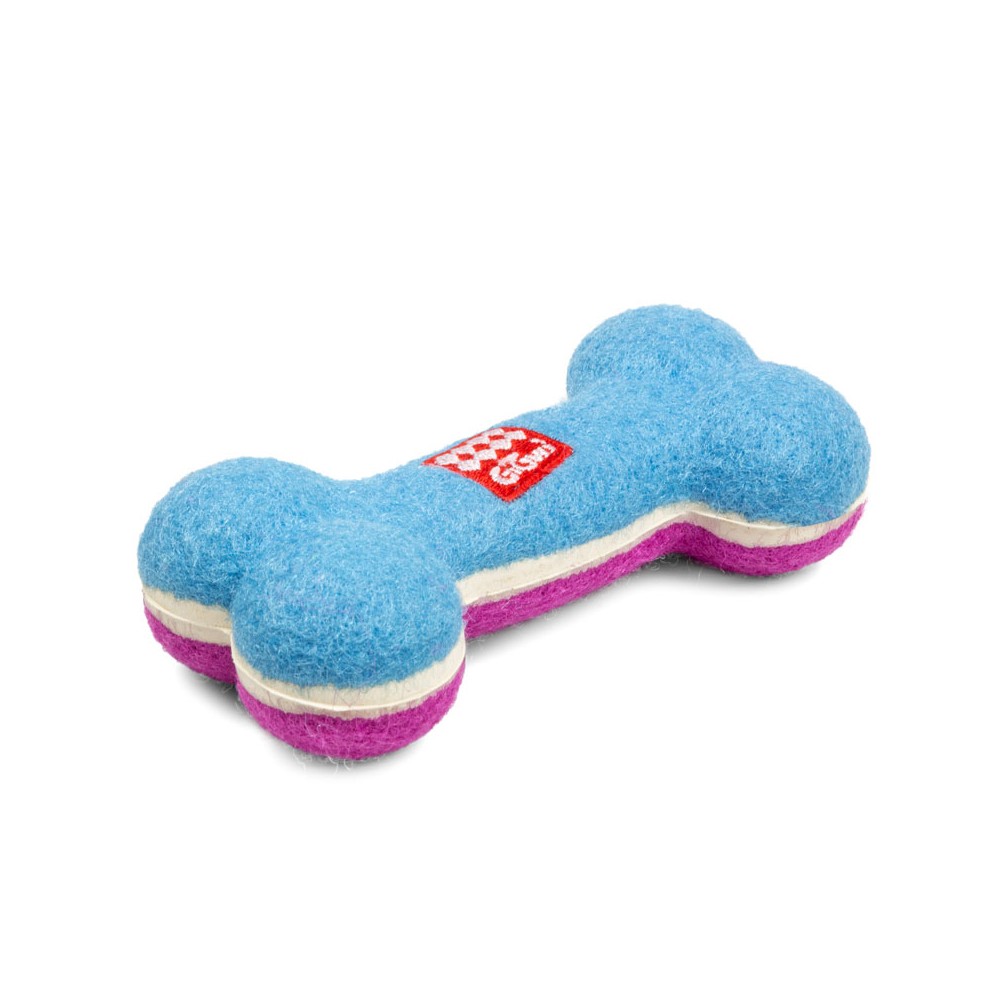 Игрушка для собак GIGWI Catch & Fetch Кость малая с пищалкой 11см