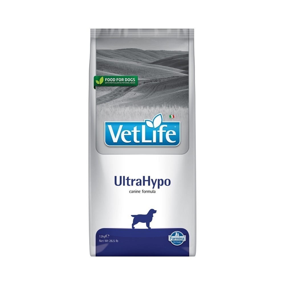 Корм для собак FARMINA Vet Life Natural Diet при аллергии с гидролиз.белка рыбы и рис.крахм.сух.