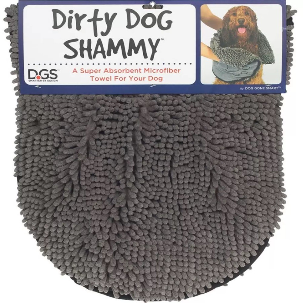 Полотенце для собак DOG GONE SMART Shammy, 33х79см, серое
