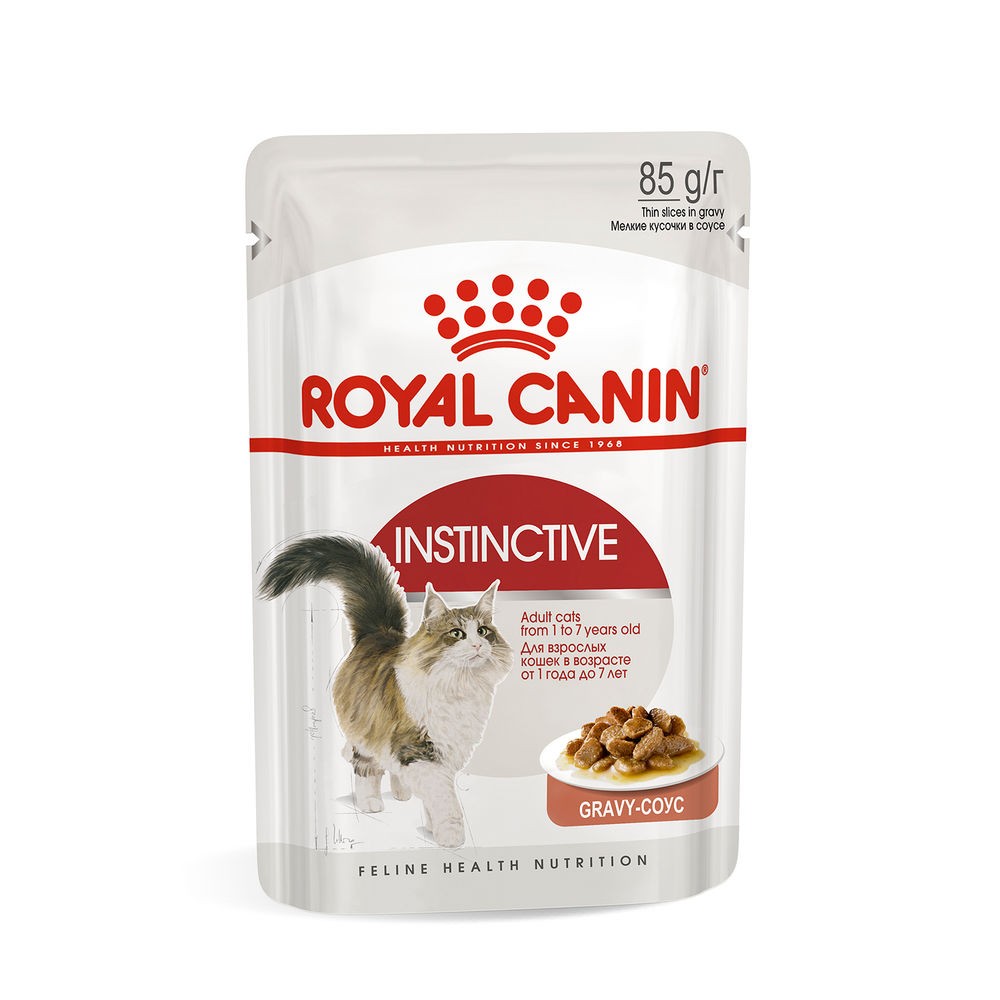 Корм для кошек ROYAL CANIN Instinctive мясо в соусе пауч