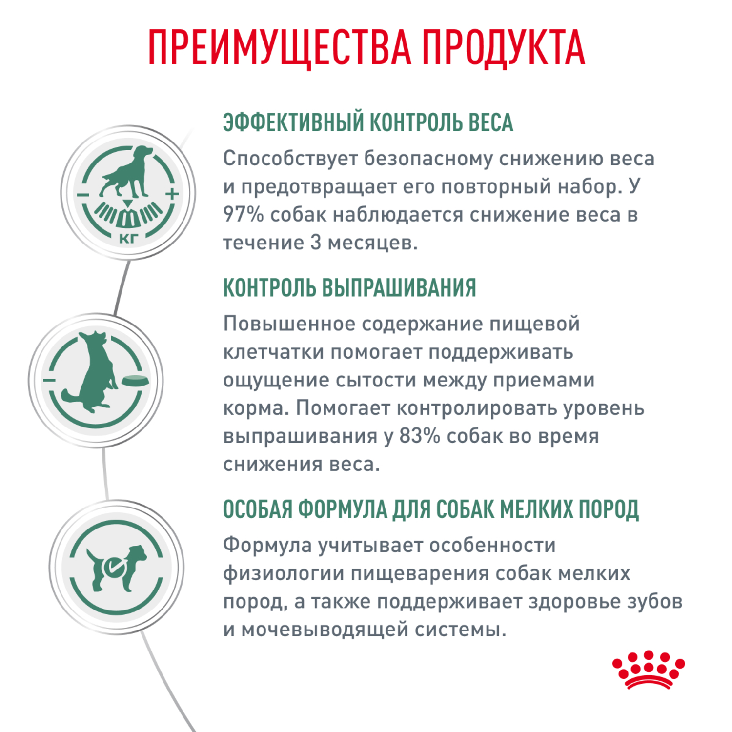 Корм для собак ROYAL CANIN Vet Diet Satiety Small Dog при ожирении сух.