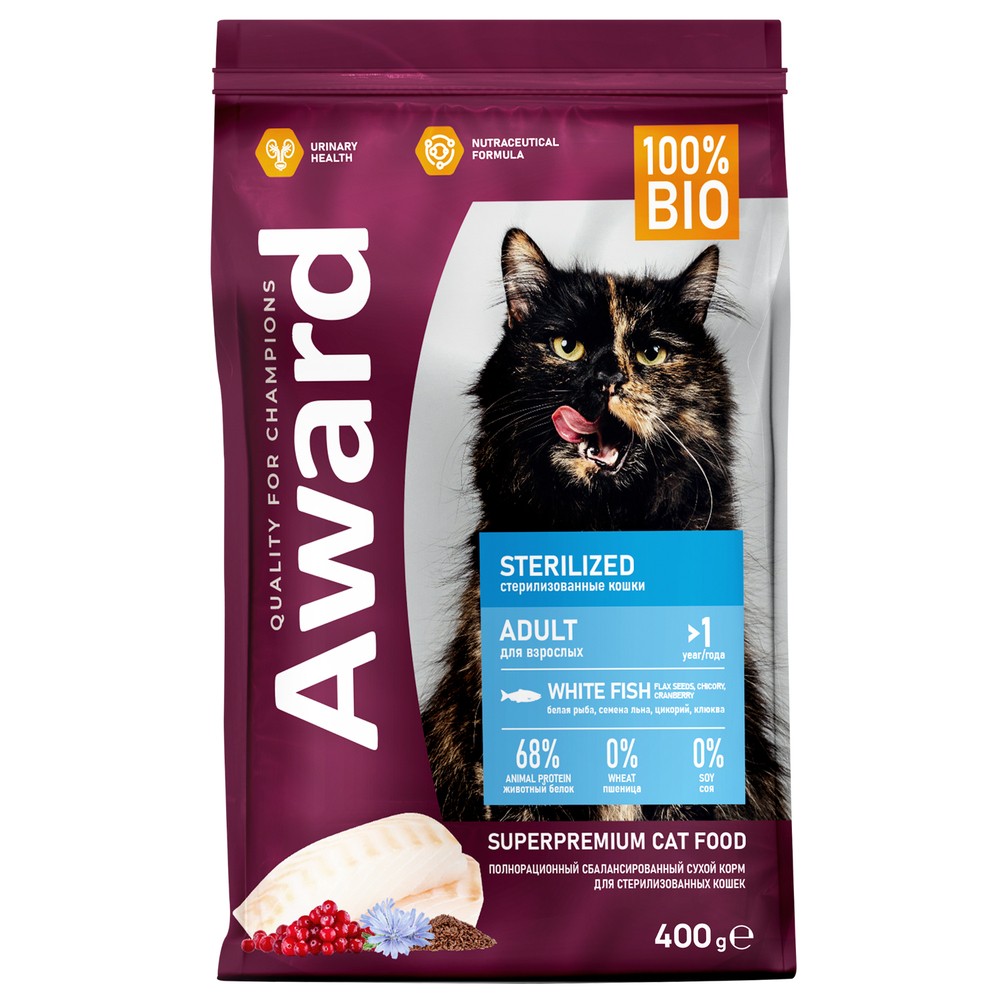 Авард корм для кошек