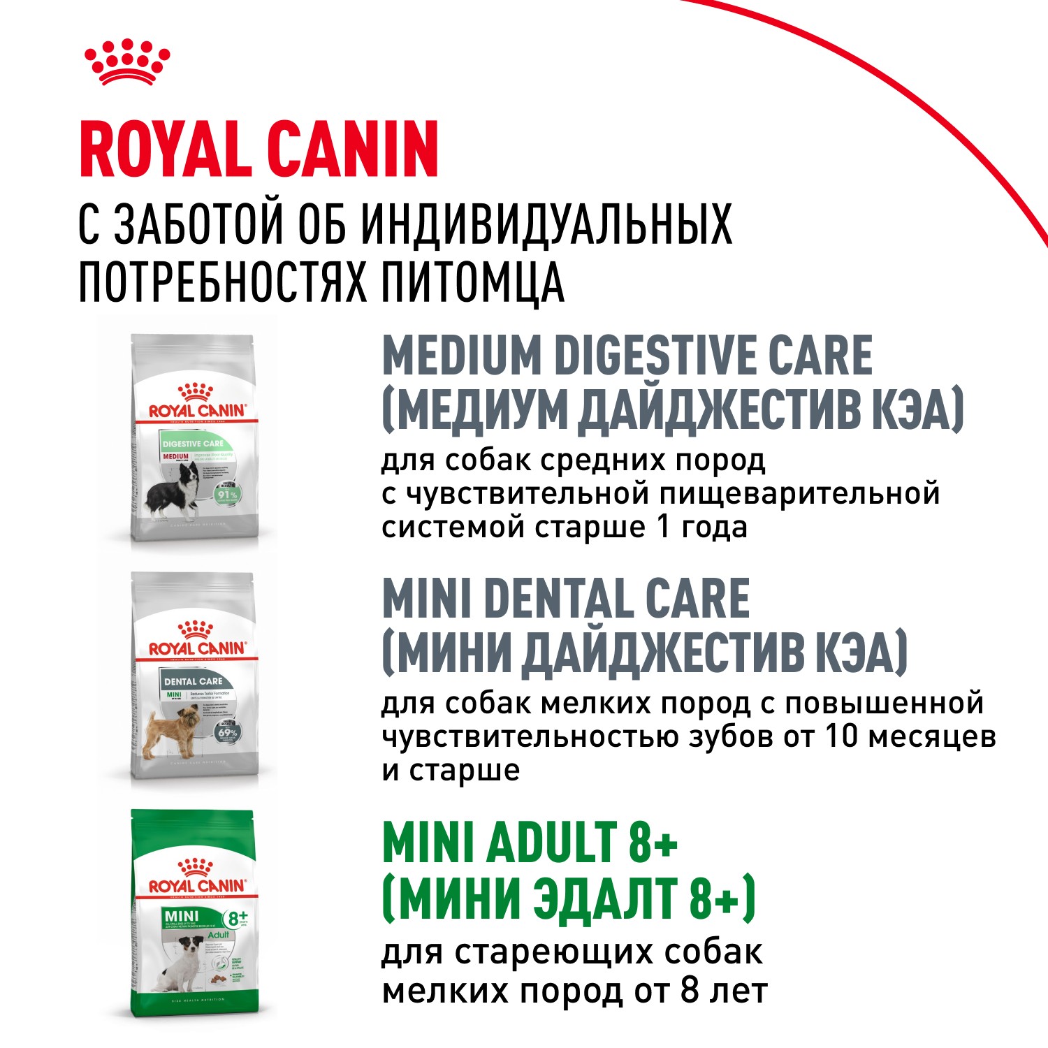 Корм для собак ROYAL CANIN Mini Adult для мелких пород от 10 месяцев сух.