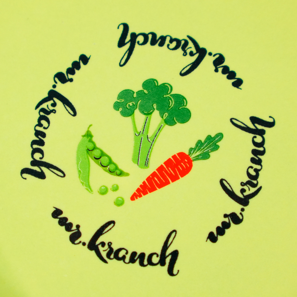 Миска для кошек MR.KRANCH Овощи керамическая, салатовая 200мл