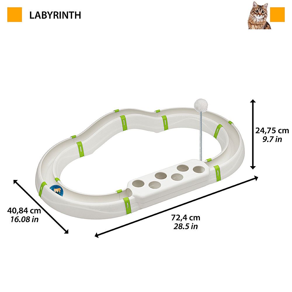 Интерактивная игрушка для кошек FERPLAST Labyrinth