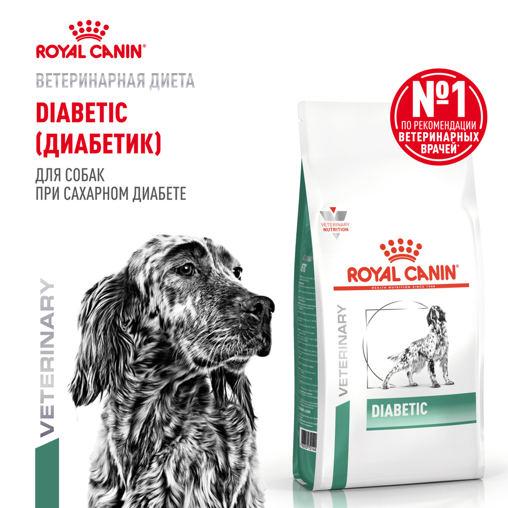 Корм для собак ROYAL CANIN Diabetic DS 37 Canine при сахарном диабете сух.