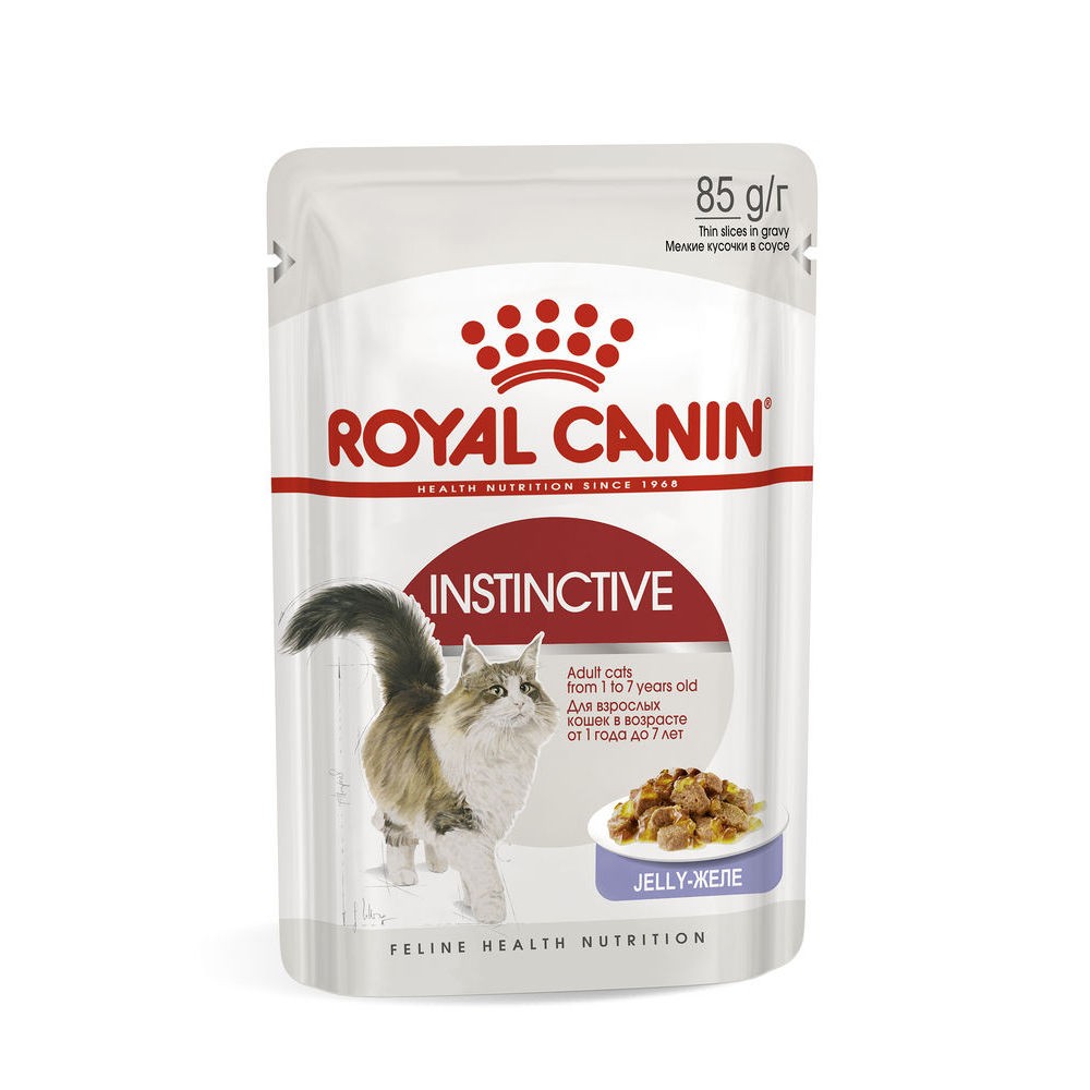 Корм для кошек ROYAL CANIN Instinctive мясо в желе, пауч