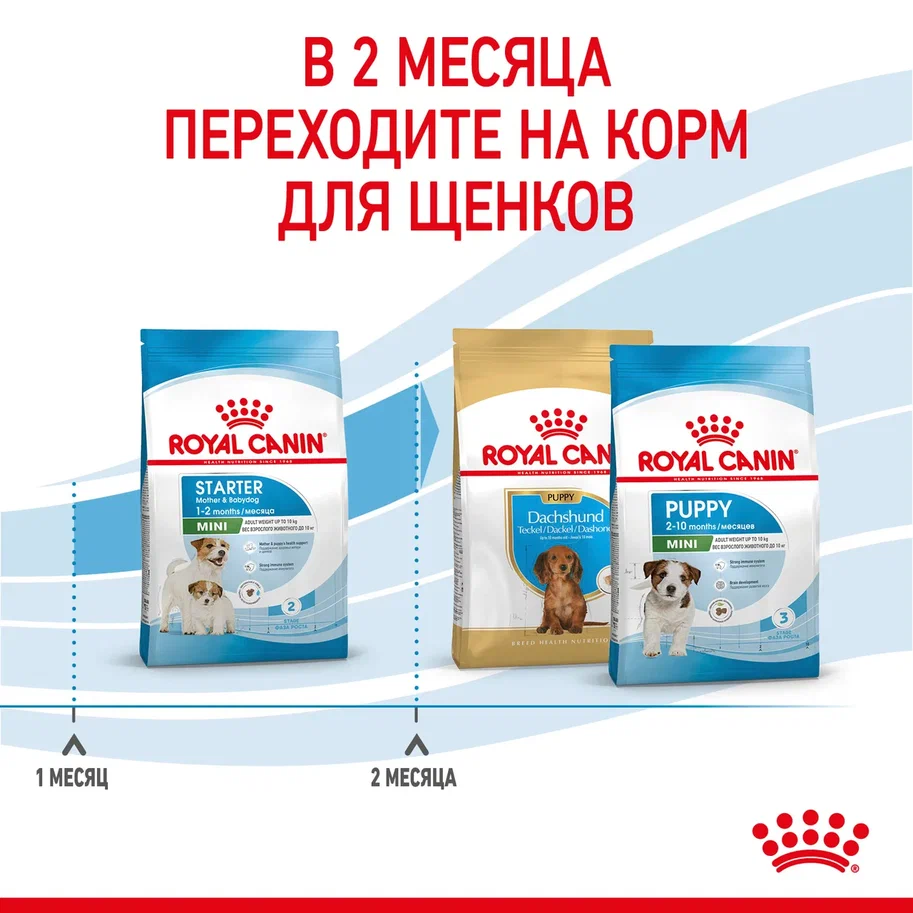 Корм для щенков, беременных и кормящих собак ROYAL CANIN Starter Mother&Babydog Mini для мелких пород сух.