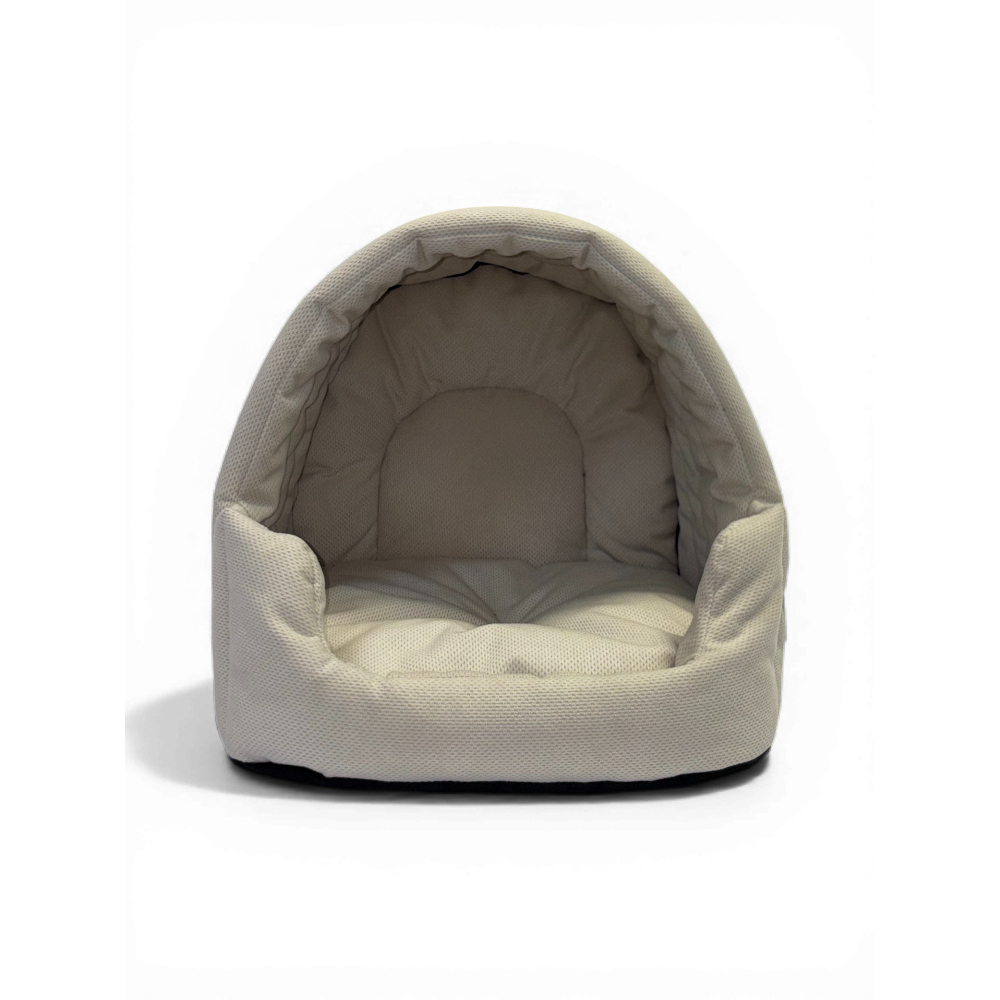Домик для животных FOXIE Oasis резорт 42х40х30см молочный