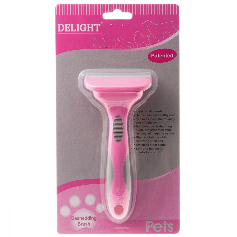 Дешеддер DELIGHT Rose средний 65 зубьев