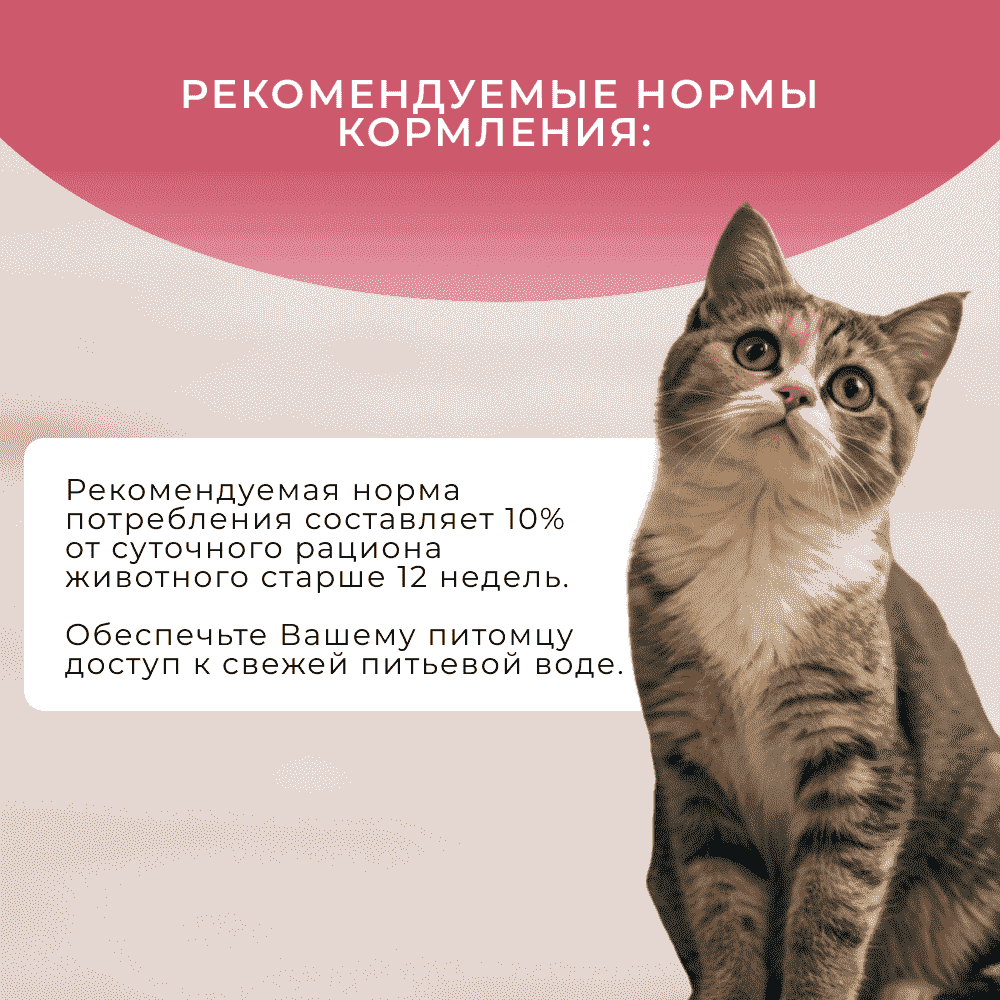 Лакомство для кошек ОБЖОРКА Колбаски Нежные