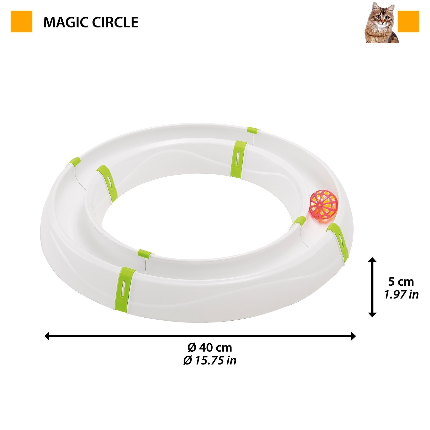 Игрушка для кошек FERPLAST MAGIC CIRCLE модульная