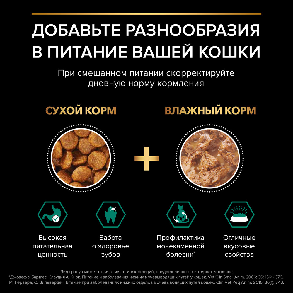 Корм для кошек PRO PLAN Renal Plus для поддержания здоровья почек, с курицей сух.