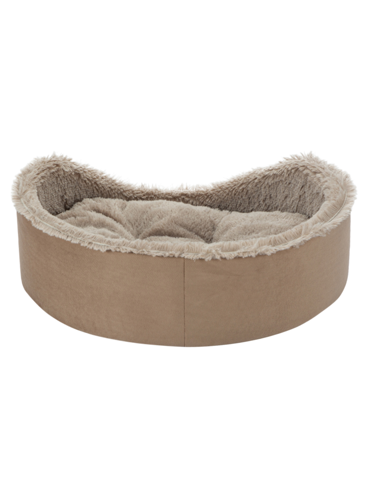 Лежак для животных DOG MODA меховой-2, 54x42x16см