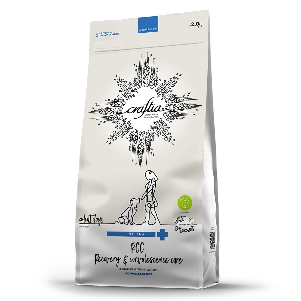 Корм для собак CRAFTIA Galena Dog Recovery&Convalescence Care подд.в период восст.и реабил. сух.