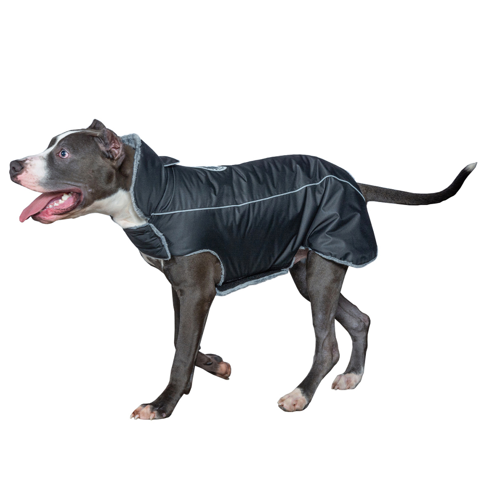 Попона для собак DOG MODA Бостон (черная) унисекс 51см (7)