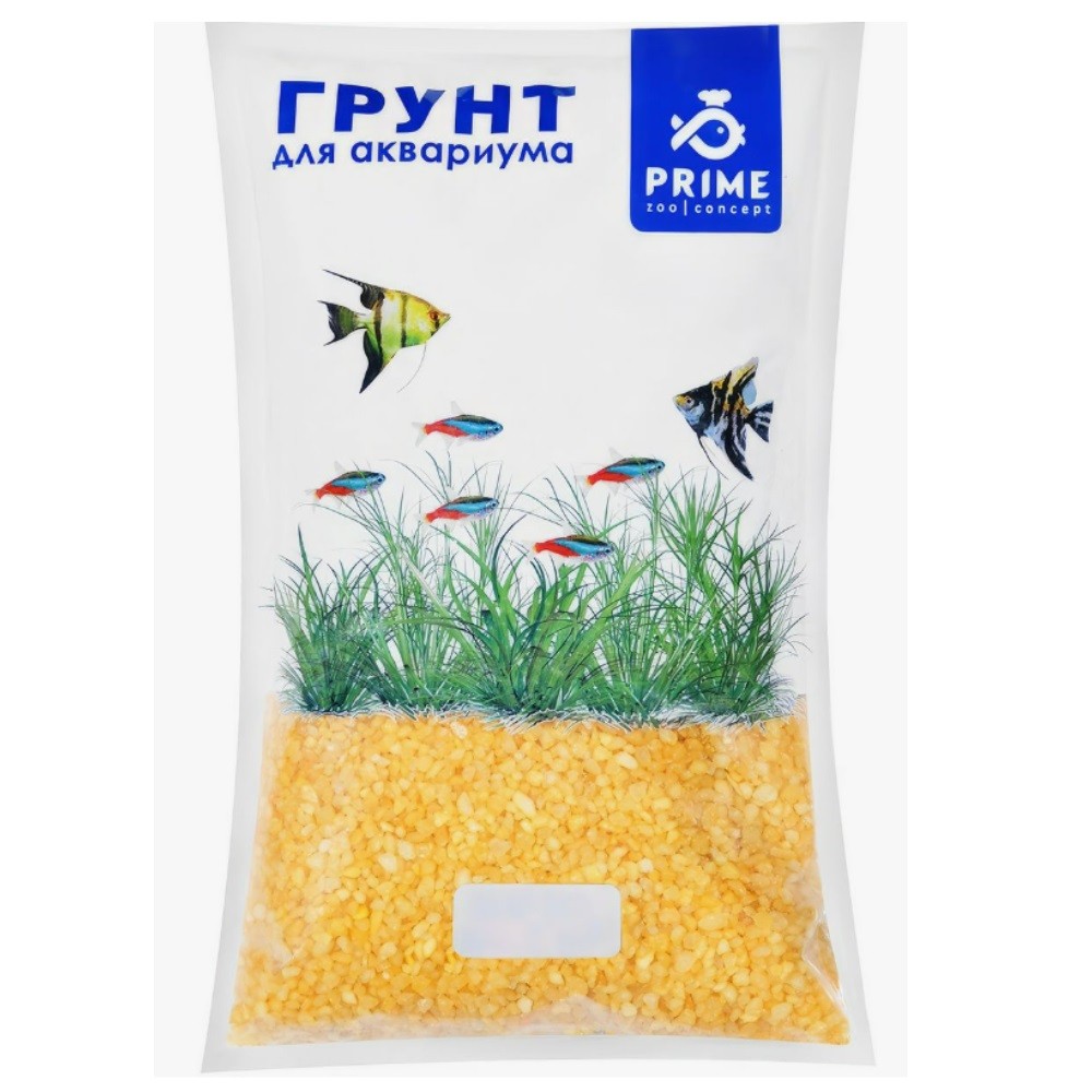Грунт для аквариумов PRIME Сахара 3-5мм 2,7кг