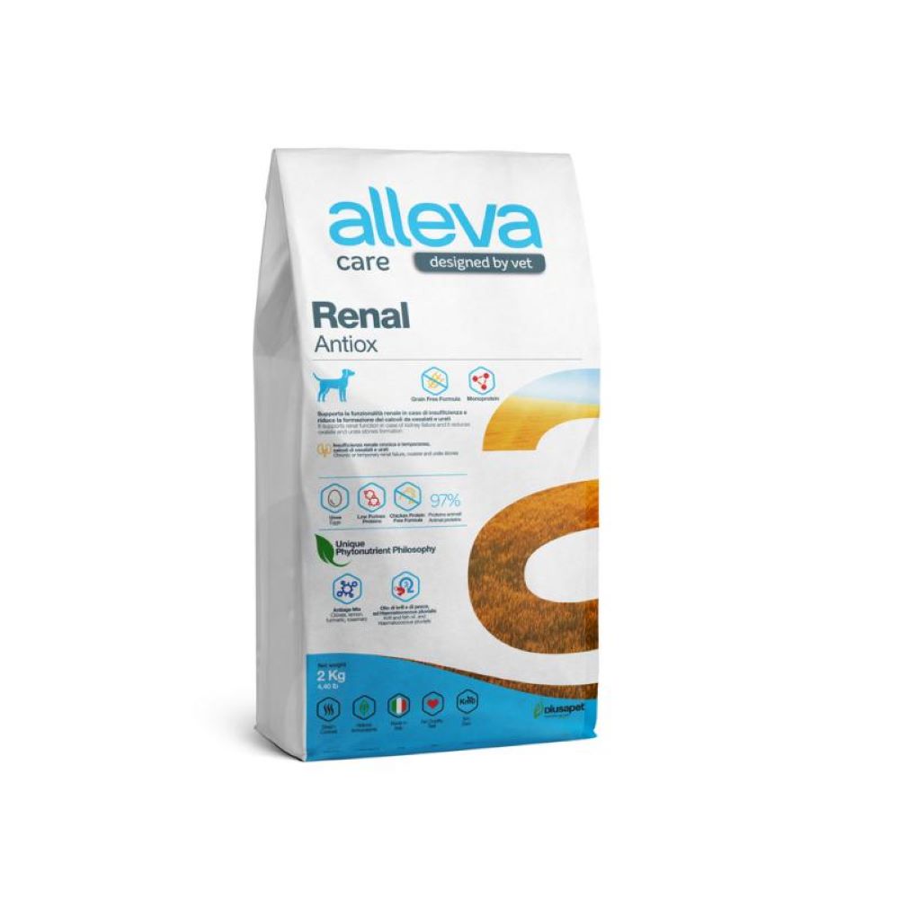 Корм для собак ALLEVA Care Renal Antiox сух.