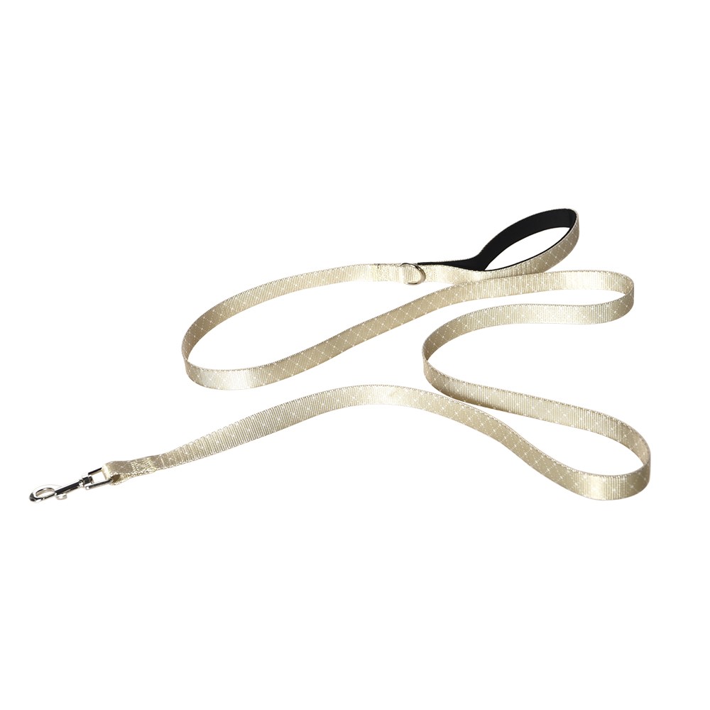 Поводок для собак FOXIE Beige 1,9х200см бежевый