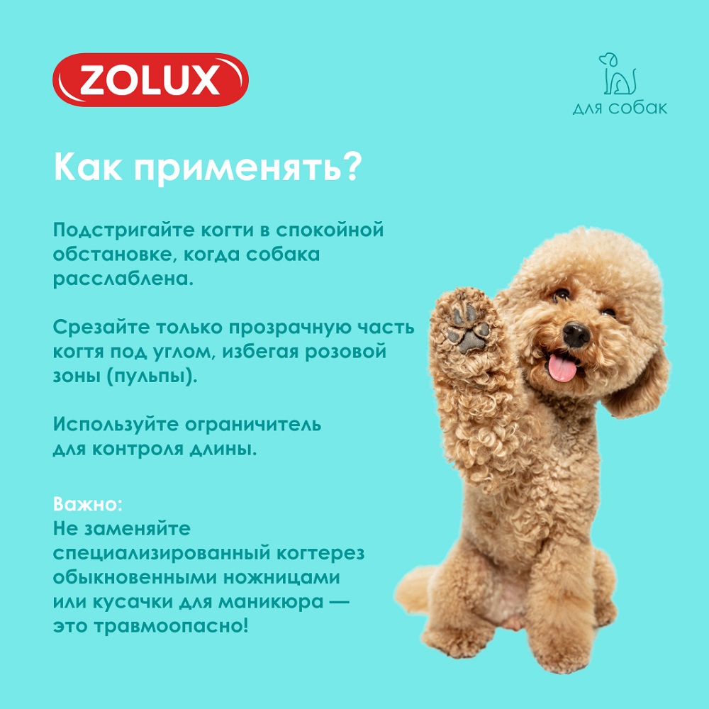 Когтерез для собак ZOLUX большой, L