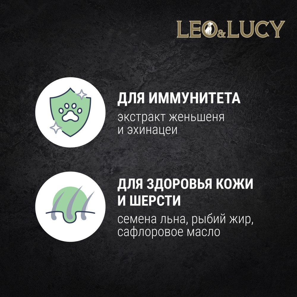 Корм для щенков LEO&LUCY паштет мясное ассорти с овощами и биодобавками банка