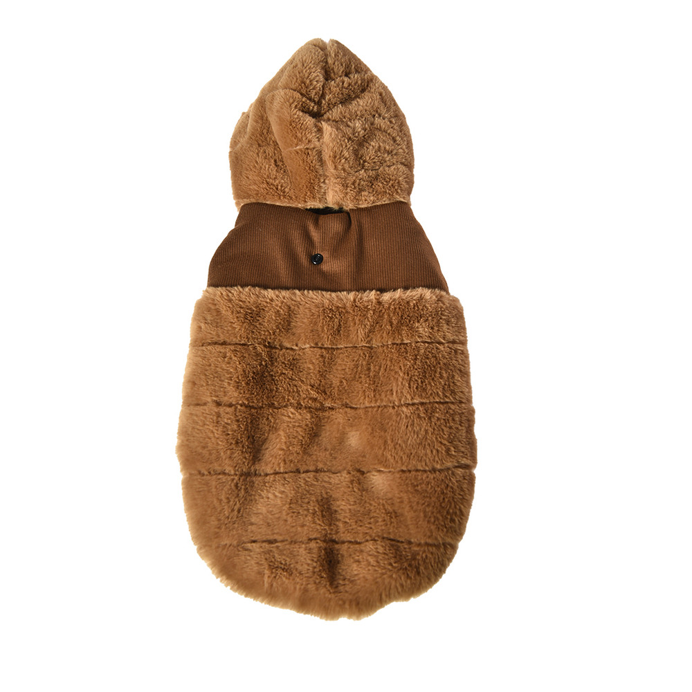 Толстовка для собак FOXIE Modern classic коричневая