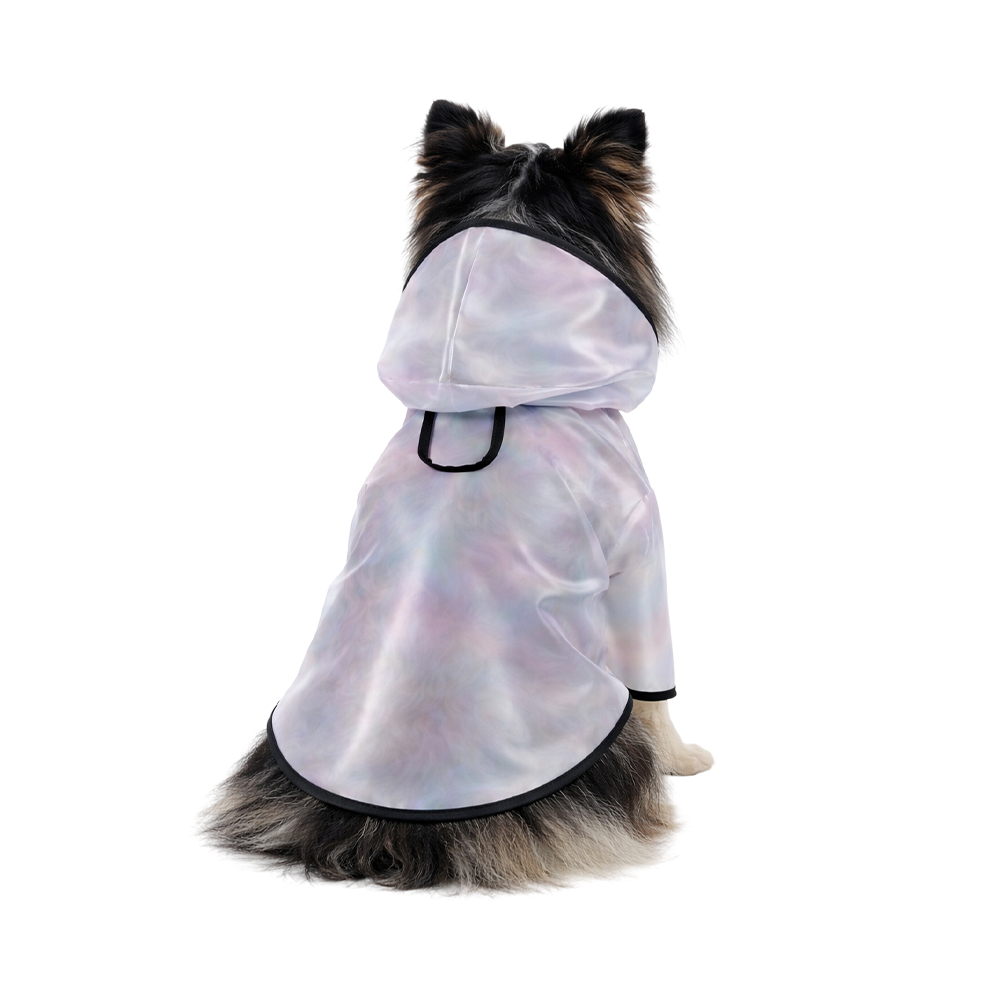 Дождевик для собак FOXIE Invisibility Cloak складной L (длина спины 40см) прозрачный