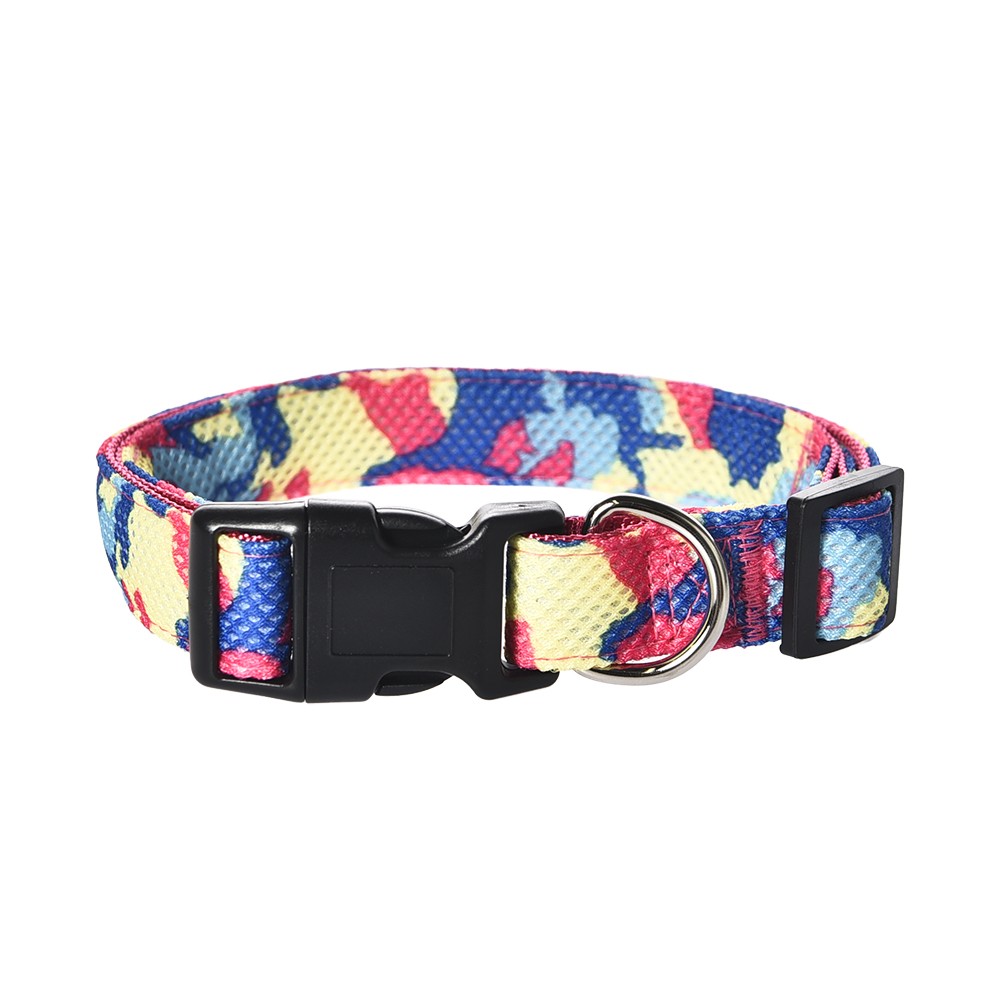 Ошейник для собак FOXIE Camo L 2,5x40-55см розовый