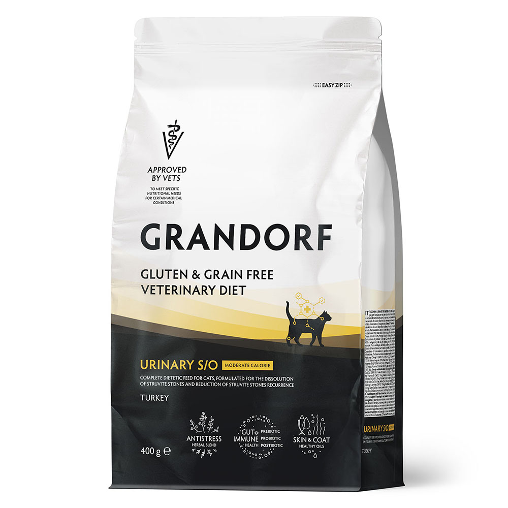 Корм для кошек GRANDORF VETERINARY DIET Cat Urinary S/O Moderate Calorie сух.