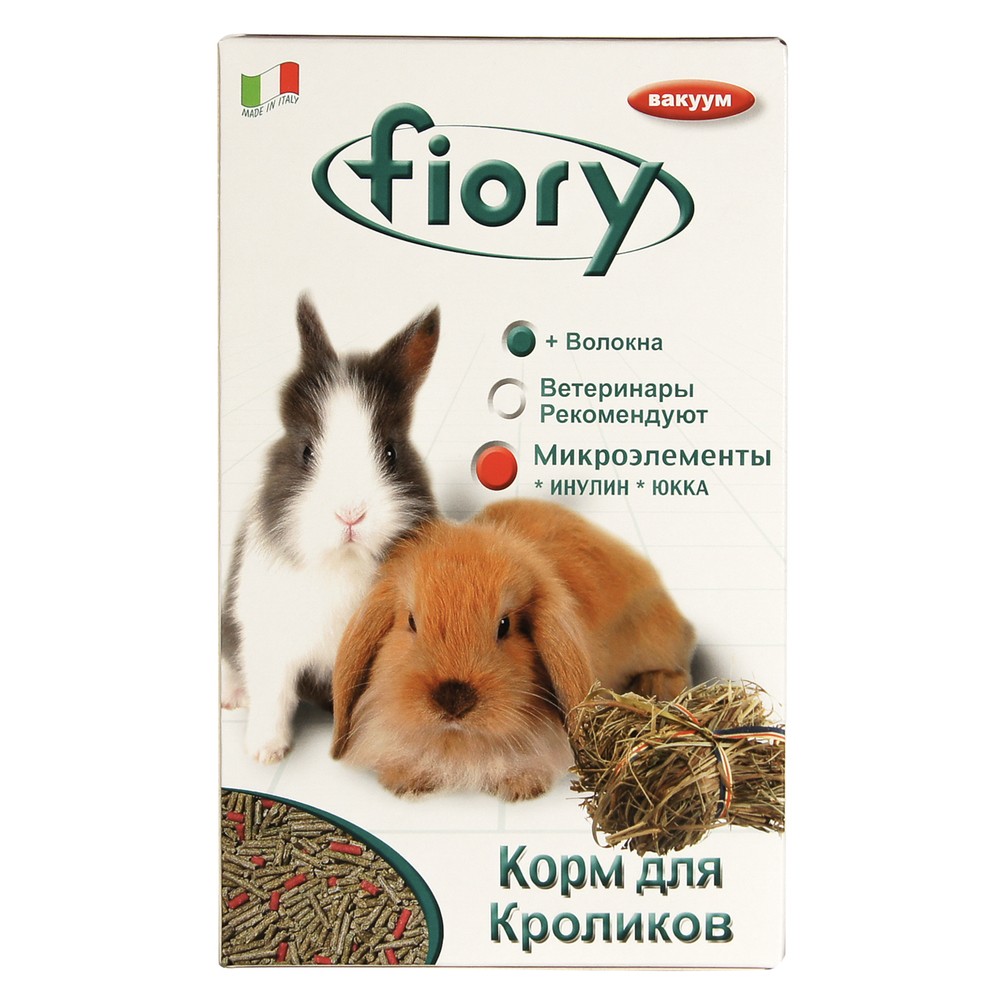 Корм для грызунов FIORY корм-гранулы для морских свинок и кроликов сух.