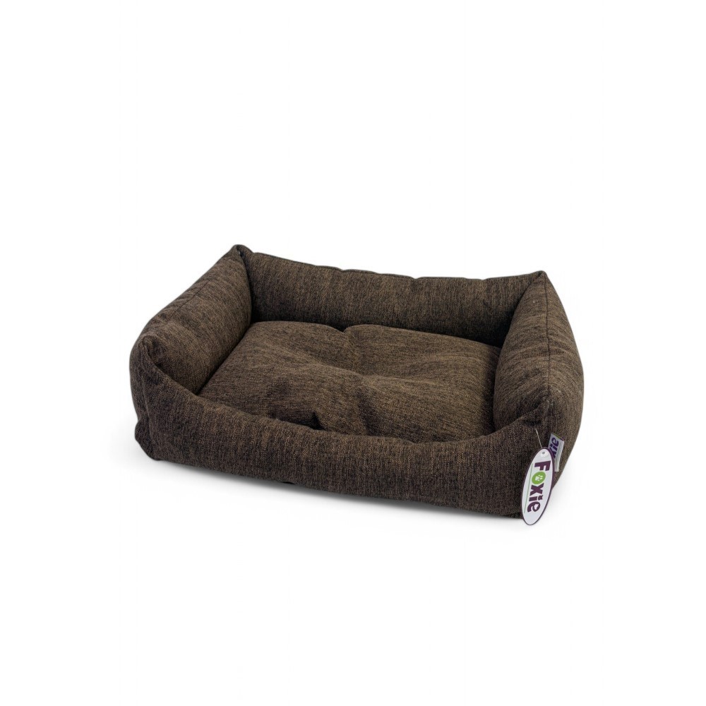 Лежак для животных FOXIE Original classic 70х60см шоколадный