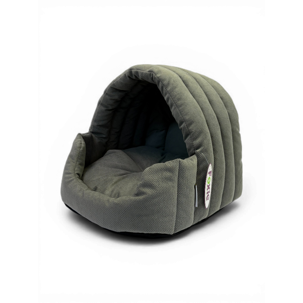 Домик для животных FOXIE Oasis резорт 42х40х30см серая галька