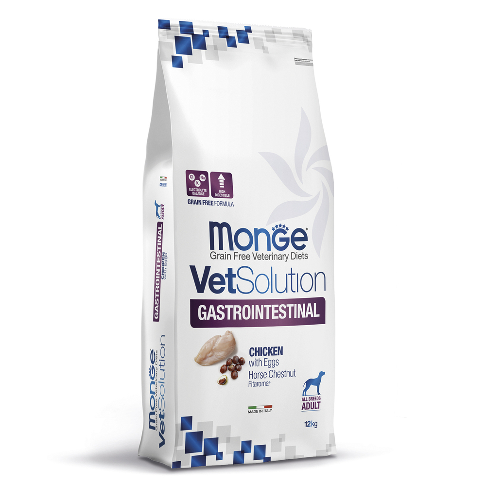 Корм для собак MONGE VetSolution Gastrointestinal при заболеваниях ЖКТ сух.