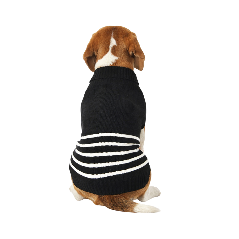 Свитер для собак FOXIE Stripes черный