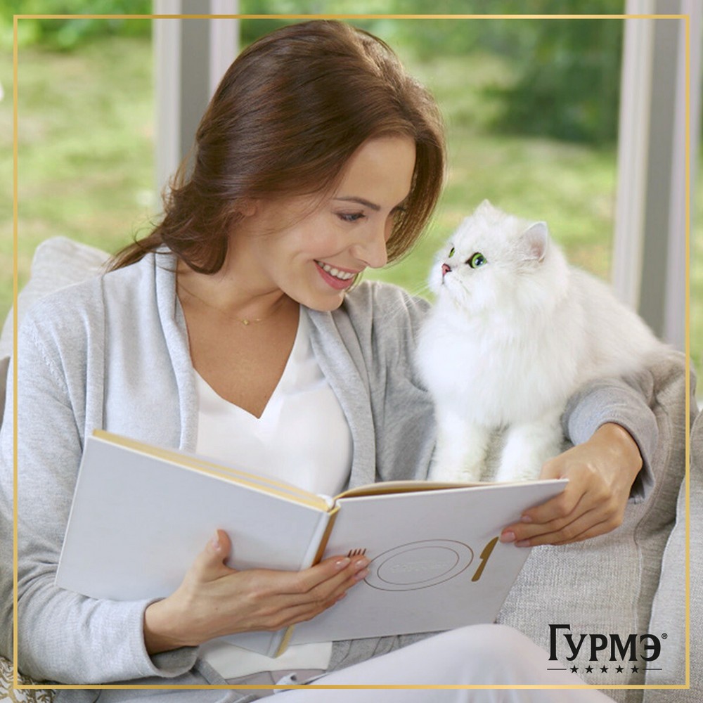 Корм для кошек ГУРМЭ Перл Морской Дуэт с креветкой и лососем в соусе пауч