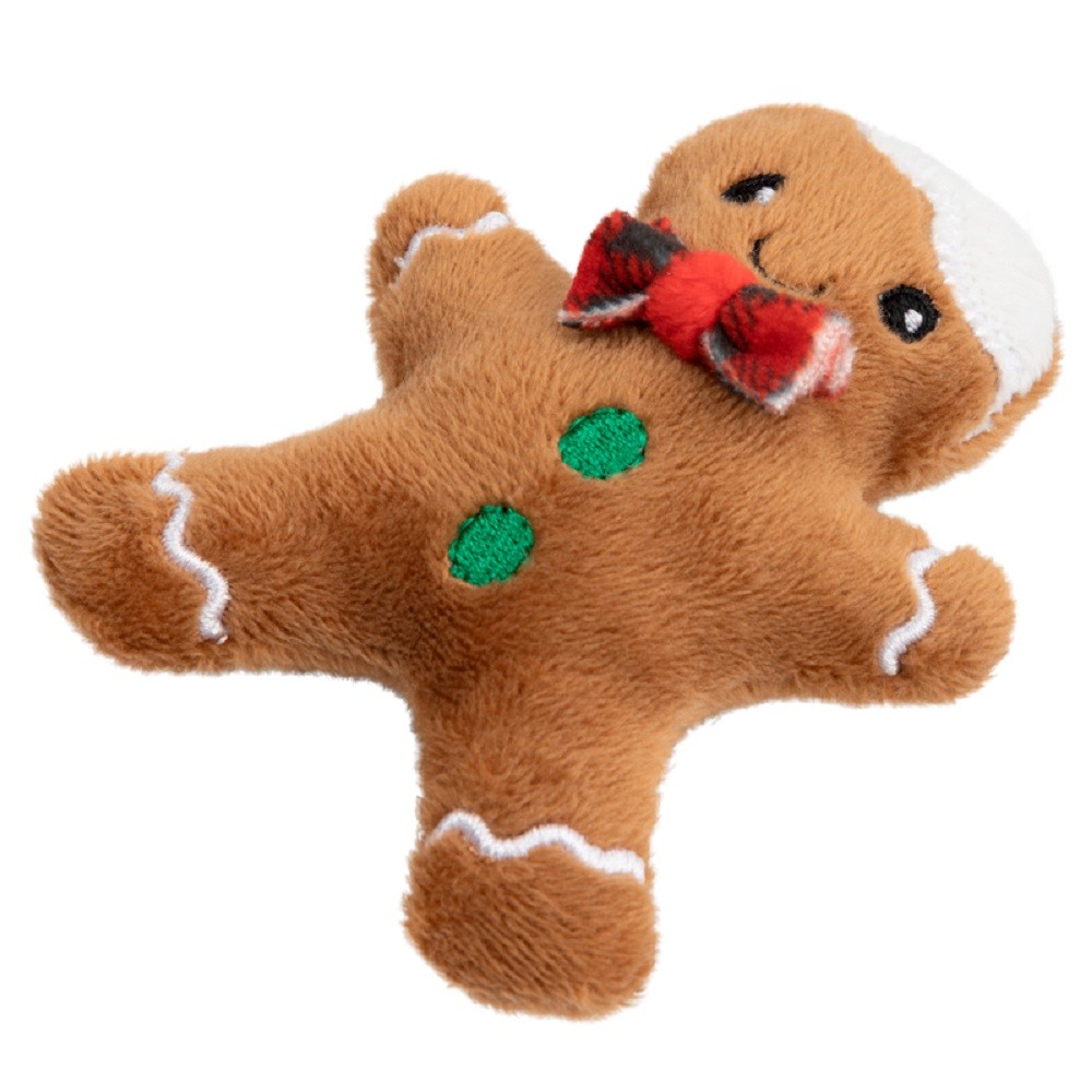 Игрушка для кошек GIGWI X-mas Tales Пряничный человечек 9см